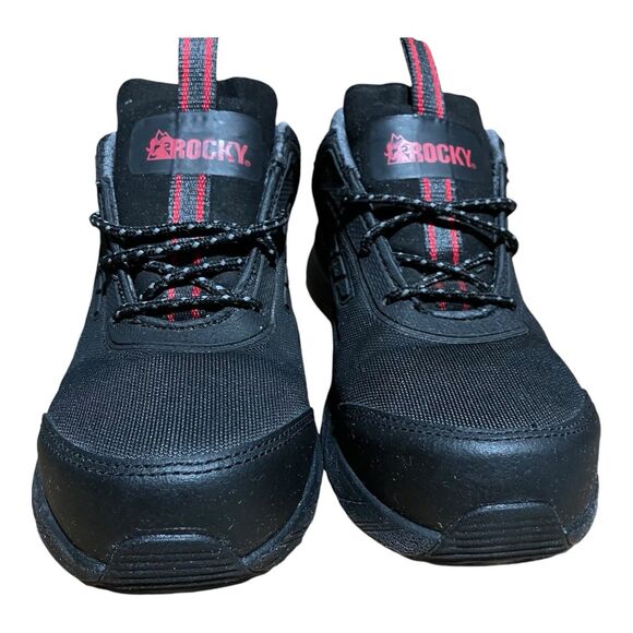 Rocky Work Sneakers Industrial AthletX 9.5 Black Steel Toe Safety EH - Picture 3 of 16